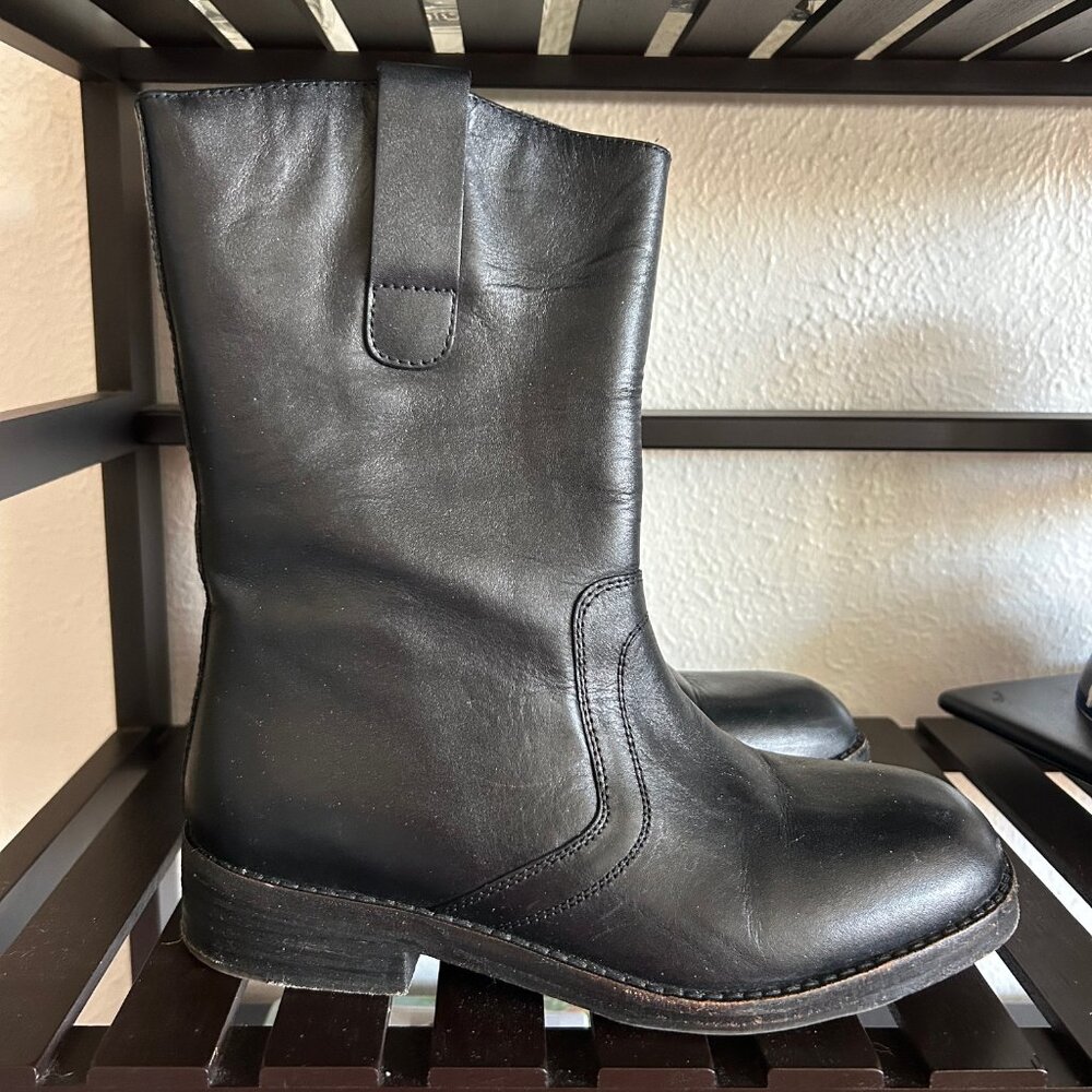 Black Mid Calf Free People Boots